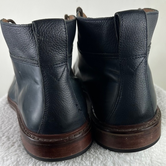 Cole Haan Mens Sz 11.5 M Chukka Ankle Boots Blue Leather Lace Up Desert main image 10